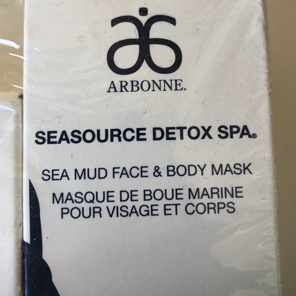 🧖🏾‍♀️Arbonne Seasource Detox Spa Sea Mud Face & Body Mask